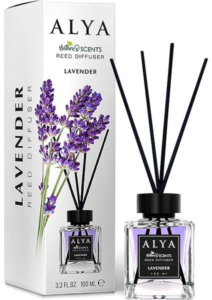 Alya Nature's Scents Lavender Bambu Çubuklu Oda Kokusu - Lavanta Kokusu modelleri