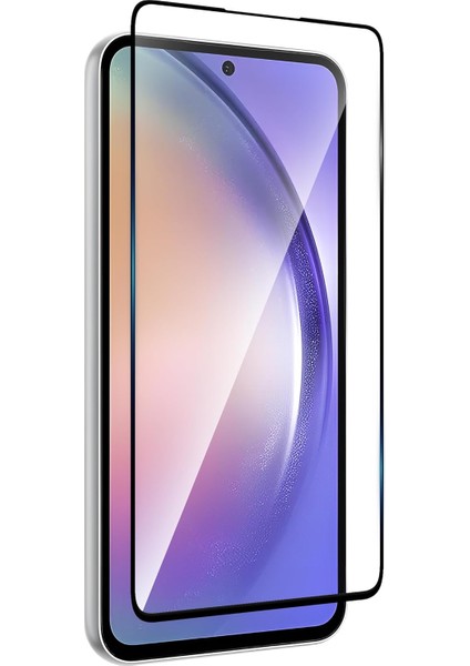 Samsung Galaxy A54 Için Ekstra Güçlü Tam Koruma Sağlayan 9h Sertliğinde Leke ve Parmak Izi Tutmayan Hd Görüntü Sağlayan Premium Ekran Koruyucu Kırılmaz Cam (Galaxy A54)