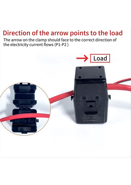 Açık Devre ve Akım Transformatör Kelepçesi ile Tuya Akıllı Wifi Enerji Ölçer Google Alexa (120A) Için Güç Monitörü (Yurt Dışından) modelleri