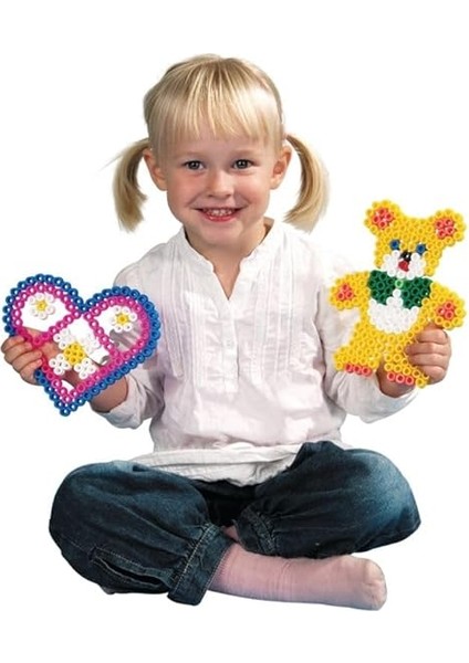 Boncuk 201-50 Ütü Boncuğu Torbası, Yakl. 3.000 Renkli Midi El Işi Boncuğu, 5 mm Çapında, Pastel Karışım, Büyükler ve Küçükler Için Yaratıcı El Işi Eğlencesi fırsatları