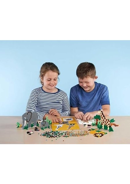 Boncuk 201-50 Ütü Boncuğu Torbası, Yakl. 3.000 Renkli Midi El Işi Boncuğu, 5 mm Çapında, Pastel Karışım, Büyükler ve Küçükler Için Yaratıcı El Işi Eğlencesi indirimleri