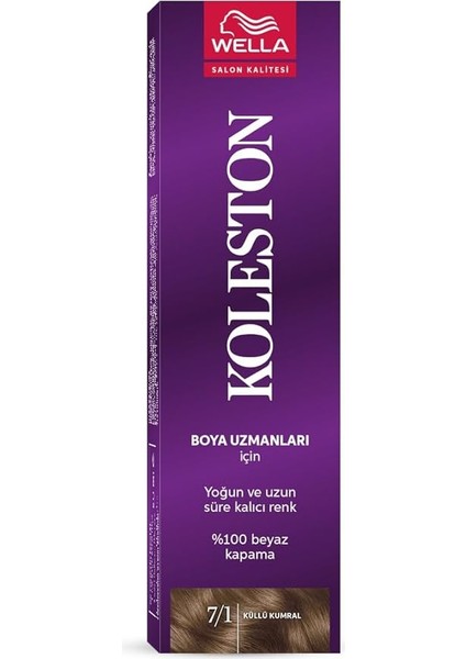 Koleston Single Tüp Boya 7/1 Küllü Kumral