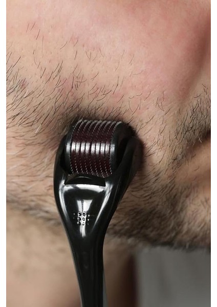 Uçlu Saç Sakal Çıkarma Tarağı Iğneli Cilt Yenileyici Gözenek Açıcı Dermaroller 0,75MM modelleri