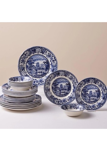 Old Town 24 Parça 6 Kişilik Yemek Takımı