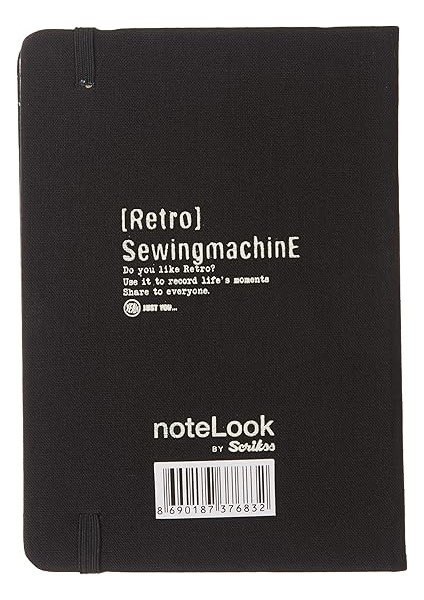Scrikss Tekstil Kapak Çizgili Defter A6 Beyaz fiyatları