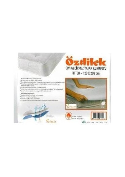 120*200 cm Fitted Sıvı Geçirmez Yatak Koruyucu Alez fiyatları