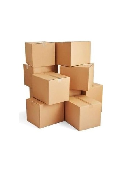 Adet 60X40X40 Çift Oluklu Taşıma Taşınma Karton Çeyiz Arşiv Kitap Boş Koli