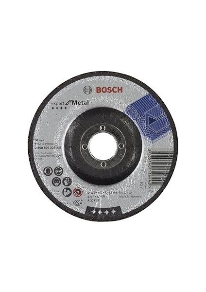 Taşlama Diskleri Expert For Metal 125-6,0 mm Bombeli fiyatları