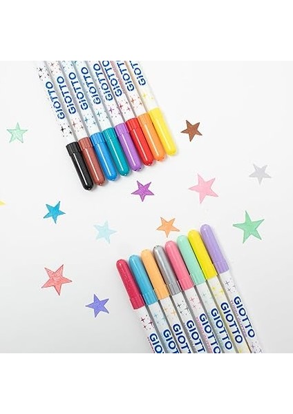 Turbo Glitter - Simli Keçeli Askılı Paket 8'li fırsatları