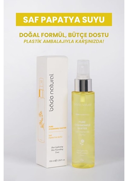 Suyu Saç TONIĞI%100 Doğal ve Saf 100 ml fiyatları