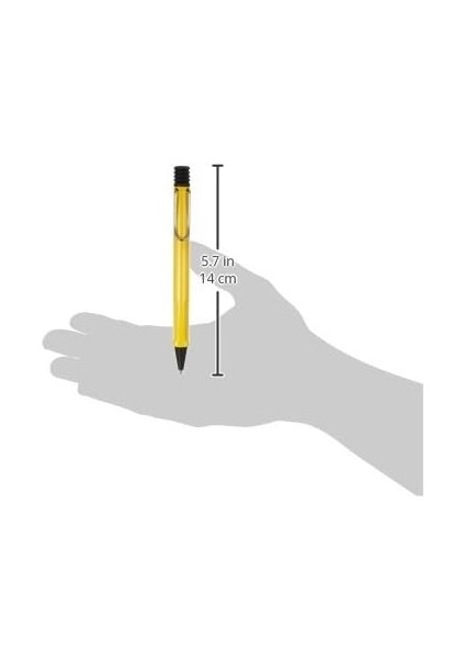 Safari Yellow Tükenmez Kalem – Zamansız Klasik Tükenmez Kalem, Ergonomik Sap ve Sağlam Asa Plastik – Büyük Kalem Ucu Dahil M 16 Çizgi Genişliği M Mavi modelleri