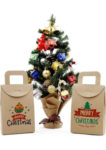 Design 10X15 Yılbaşı Temalı Çanta Model Hediye Kutusu (5'li Set) - Model-3 fiyatları