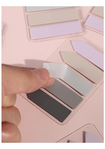 Sticky Notes Şeffaf Renkli Yapışkan Not Kağıtları Film Indeks (Renk 2) indirimleri