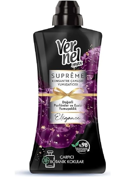 Max Supreme Elegance Konsantre Çamaşır Yumuşatıcısı (1 x 1200ML)