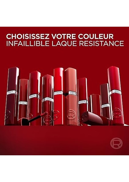 Parıs Infaillible Laque Resistance Likit Parlak Ruj - 420 Rouge Paris fırsatları