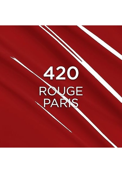 Parıs Infaillible Laque Resistance Likit Parlak Ruj - 420 Rouge Paris indirimleri