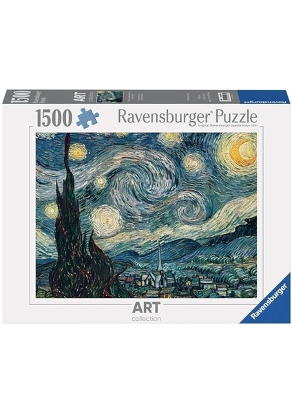 Puzzle Van Gogh Yıldızlı Gece