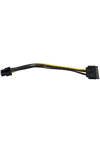 4582 15 Pin Sata To 6 Pin Ekran Kartı Power Anakart Güç Kablosu fiyatları