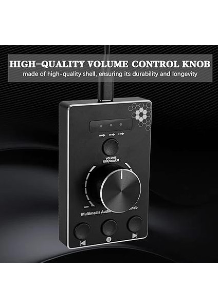 Ses Düğmesi, Pc Için USB Ses Kontrol Düğmesi, Tek Tıkla Sessiz Işlevli Multimedya Denetleyici Düğmesi ve Win ve Mac Için 3 Ses Kontrol Modu Ozu8 fiyatları