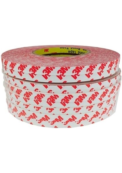 Magnet 3m Çift Taraflı Güçlü Şeffaf Bant Genişlik: 15 mm x Uzunluk: 50 Metre