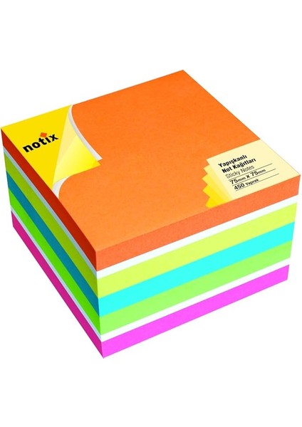 Neon 6 Renk Küp 450 Yp 75X75