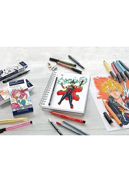 Pitt Artist P Manga 4'lü S (Xs,f,s;b) fiyatları