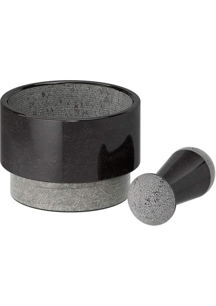 1 Adelsten Moerser ve Pas Tutmaz, Mermer Siyah, Siyah, Standart