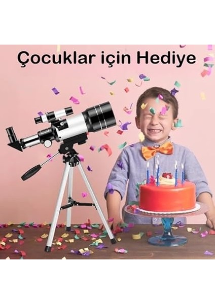 150X Yakınlaştırma Profesyonel Astronomik Yüksek Çözünürlüklü Monoklüler 150X Büyütme Teleskop indirimleri