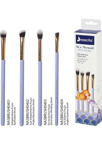 Be A Mermaid Göz Makyajı Fırça Seti - 87