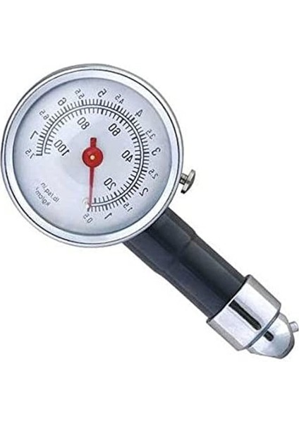 W 2661, Lastik Basınç Ölçer, Siyah, (Metal)