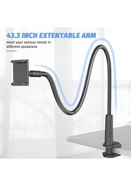 Esnek Yatak Masa Vb Telefon Tutucu 3,5 6,5 Inç Arası fırsatları