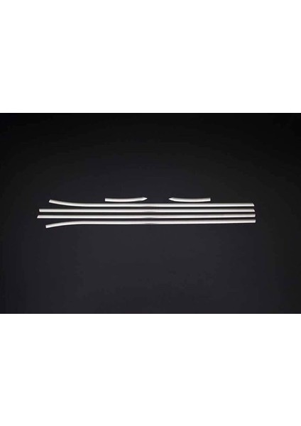 Line Vw Polo 6r ile Uyumlu Krom Cam Çıtası 6 Parça 2009-2017 Arası