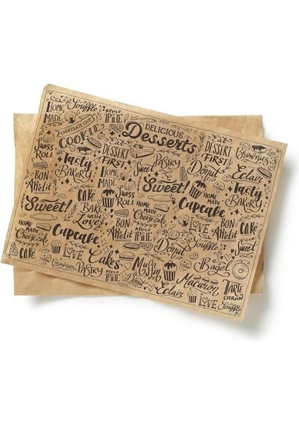 Ab No2 36'lı Gıda Servis ve Sunum Kağıdı Kraft fiyatları