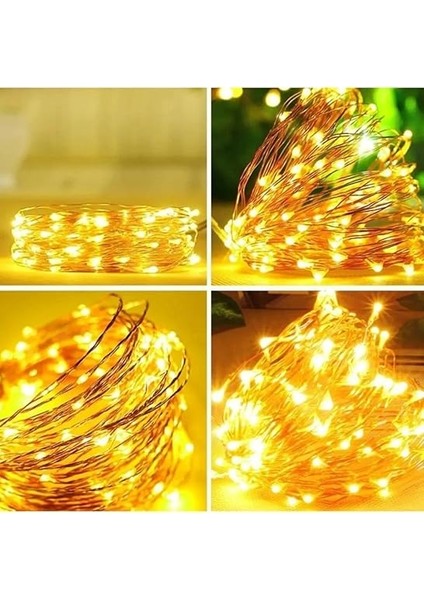 Su Geçirmez 20 Metre Güneş Enerjili Dış Mekan Solar Peri LED Işık Dekoratif Bahçe Aydınlatma Tek Ebat fırsatları