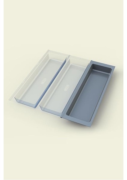 Mutfak Çekmece Içi Tek Bölmeli Kepçelik-Kaşıklık 16CMX48CM(BOYDAN 4cm Kesilebilir) modelleri