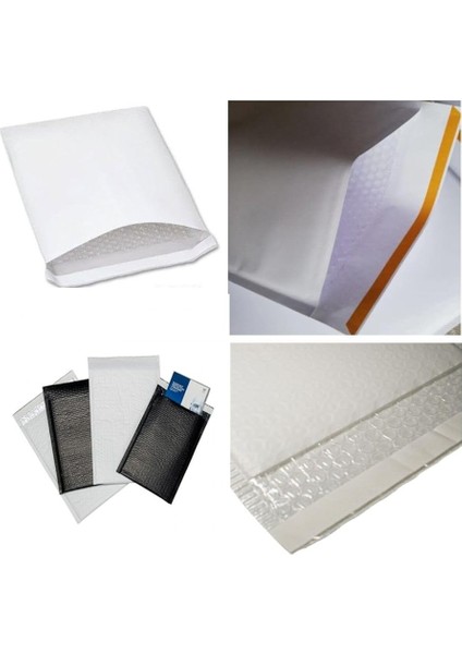 Perul Kaplamalı Balonlu Patpat Torba Bantlı 24X32 5 (50 Adet) Baloncuklu Torba