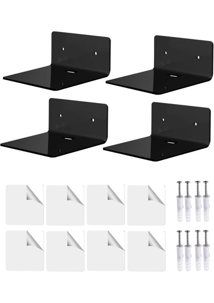 4 Monte Raflar Akrilik Raflar Odası Oturma Odası (Yurt Dışından)