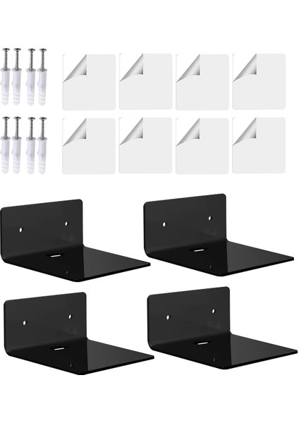 4 Monte Raflar Akrilik Raflar Odası Oturma Odası (Yurt Dışından) fırsatları