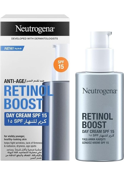 Retinol Boost Yaşlanma Karşıtı Gündüz Kremi Spf 15 50ML