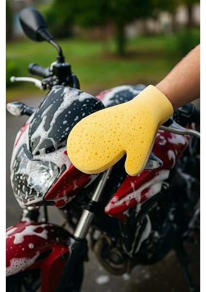Store Eldiven Model Oto Yıkama Süngeri – Araba, Motosiklet, Cam, Jant ve Ev Temizliği Için Ergonomik Yumuşak Sünger – Yüksek Köpük & Çizilmez Yapı modelleri