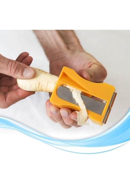 Kalemtraş Şeklinde Paslanmaz Çelik Havuç Sebze Soyacağı Açacağı