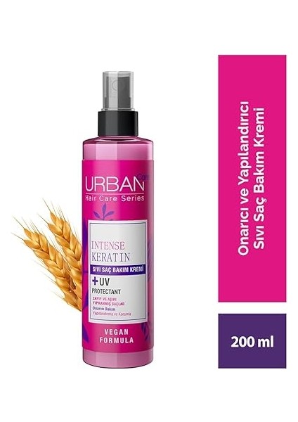Care Intense Keratin Aşırı Yıpranmış Cansız Saçlara Özel Sıvı Saç Bakım Kremi 200 Ml- Vegan fiyatları