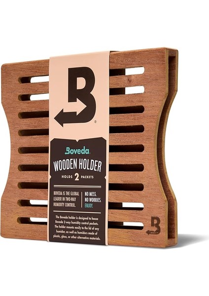 Için | Humidor Için Ağaç Tutucu | Iki ile Kullanımı Için (2) Boyut 60 Yan Yana (Ayrı Satılır) | Manyetik ve Velcro® Montaj Setleri Içerir | 1-Count