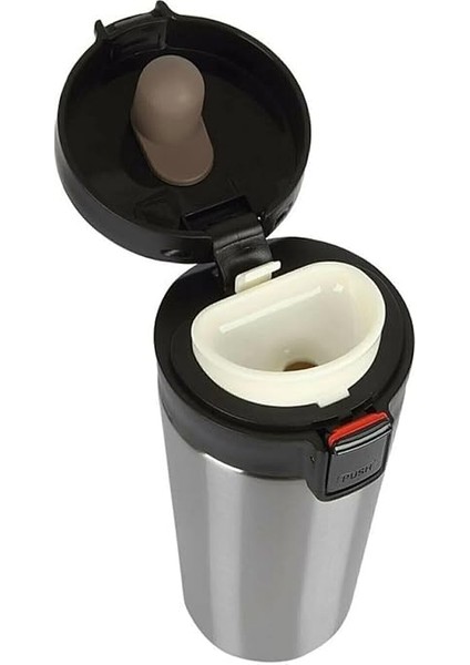 Çelik Termos Bardak, Sızdırmaz Kapaklı, 6 Saat Sıcak Tutma, Ofis ve Seyahat Için fırsatları