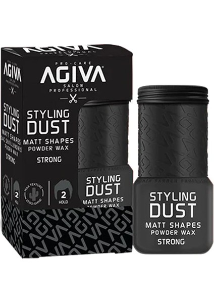 Saç Pudrası Siyah Sert Tutuş