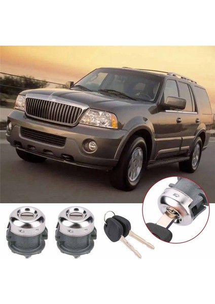 1999-2016 Için Araba Kapısı Kilidi Namlu Seti Ford F150 F250 F350 Süper Görev 1998-2014 Lincoln Navigator 7C3Z1521990A (Yurt Dışından) indirimleri