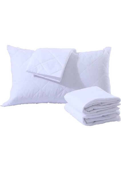 Pamukkale Alez Kapitone Yastık Koruyucu 2' Li %100 Pamuk 50X70 indirimleri