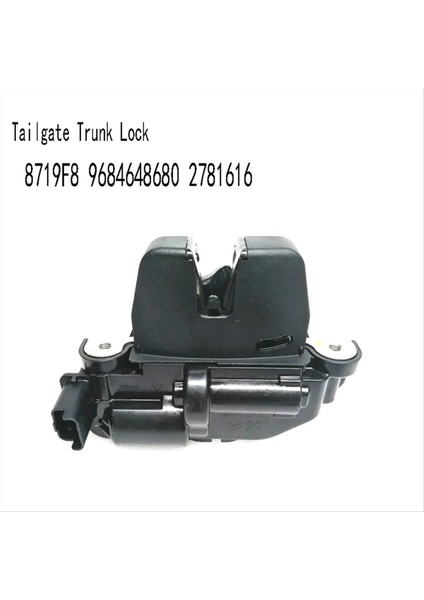 Peugeot Için Araba Arka Kapı Kilidi Bagaj Kapağı Gövde Kilit 3008 Citroen Ds3 Ds4 Ds5 8719F8 9684648680 2781616 (Yurt Dışından) fiyatları