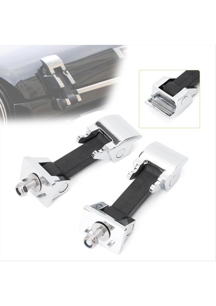 Jeep Wrangler Için Chrome Hood Catch Kit Mandal Kilitleme Braket Tutucu Jk 2007-2017 Aksesuarlar (Yurt Dışından) fırsatları