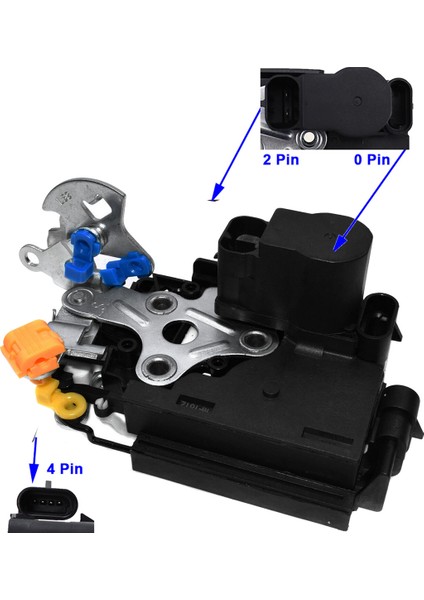Kapı Kilidi Aktüatör Chevrolet Aveo Lacetti Daewoo Buick Excelle Suzuki 02-09 Ön Sol 96272643 (Yurt Dışından) fiyatları